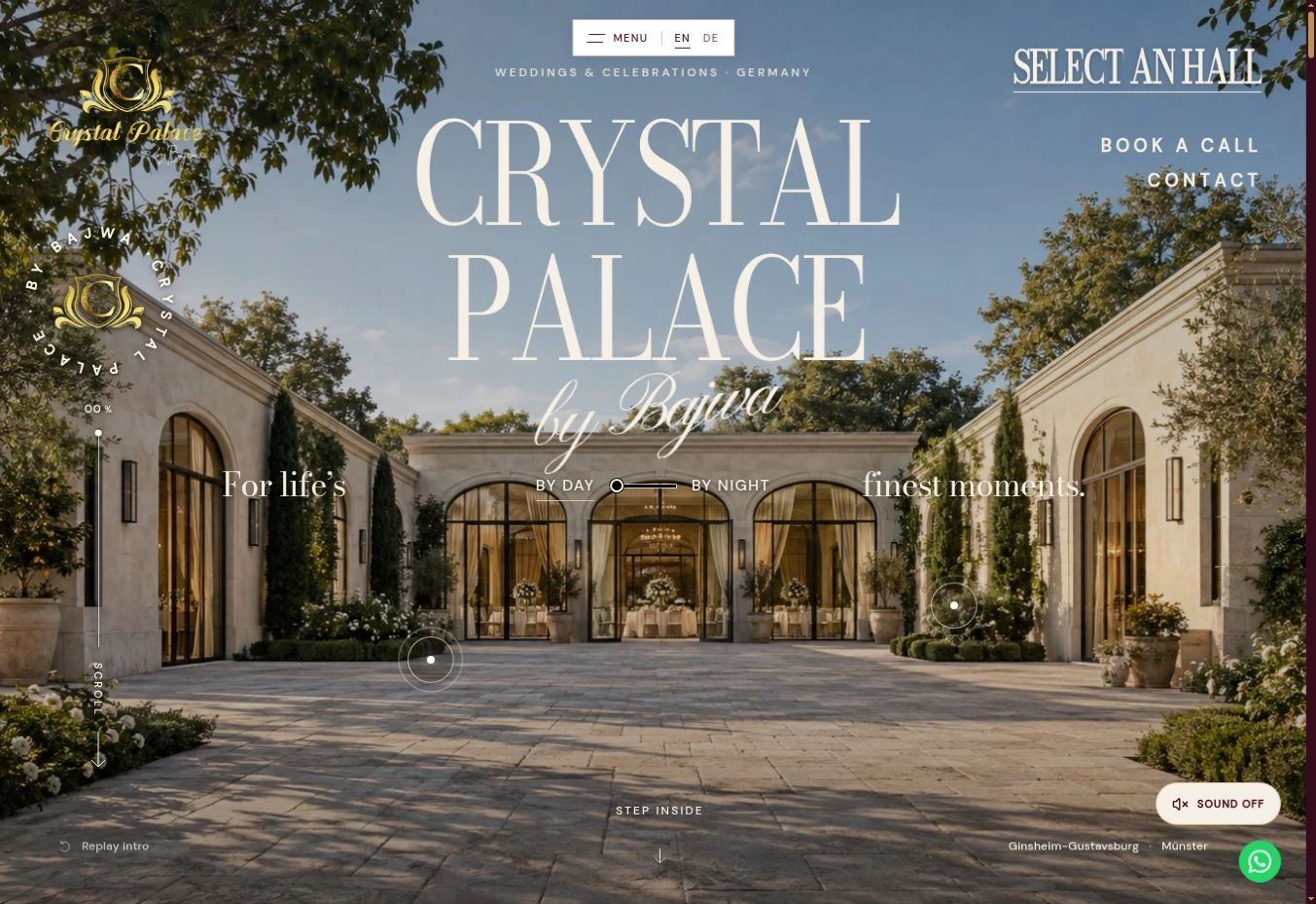 Crystal Palace by Bajwa live website